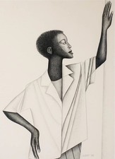 Elizabeth Catlett Portrait of a Woman : Archival Quality Giclée Art Print picture