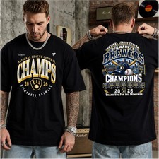 Milwaukee Brewers 2026 National League Central Division Champions 2sided TShirt picture