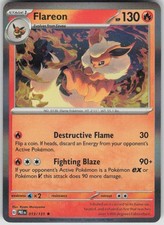 Pokemon Flareon (Cosmos Holo) 013/131 Miscellaneous Cards & Pro... Holofoil R NM picture