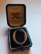 Rare 19th-Century Scottish Ring, James Nicholson Falkirk, Smoky Quartz, Hallmark picture