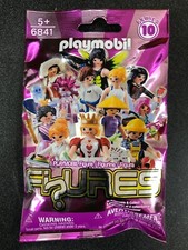 Playmobile Series 10 Figures, LOT Of 10 Packs For Girls And Boys To Build With. picture
