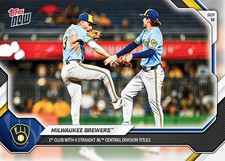 Milwaukee Brewers Division Title 2026 MLB Topps NOW Card 681 Presale picture