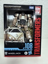 Transformers WHEELJACK Studio Series 108 Deluxe Class Movie 7 Hasbro New picture