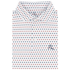 Hot, Rhoback The States Men's Short Sleeve Performance Polo Golf Shirt Patriotic picture