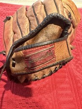 Rare Vintage Johnny Walker 10” Baseball Glove RHT Genuine Leather Circa1960s-70s picture