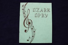 1961 LEE MACE OZARK OPRY PROGRAM - SIGNED - 5 AUTOGRAPHS - K 1733 picture