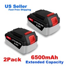 2Pk New 6.0Ah for Black&Decker 20V MAX Lithium Battery 20 Volt LBXR20 LB20 LBX20 picture