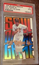 1999 Skybox Premium - Soul of the Game - Cal Ripken Jr. #11 SG - PSA 9 - HOF 🌟 picture