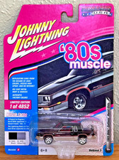 2018 JOHNNY LIGHTNING '80s MUSCLE 1983 HURST OLDS CUTLASS 442 RARE HTF EXC COND picture