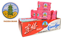 10 bars Camphor Soap Pagoda Brand, Traditional Thai Deodorant, Thai Soap picture