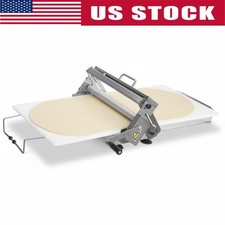 Folding Manual Dough Sheeter Machine with 2 Rolling Boards Stainless Steel picture