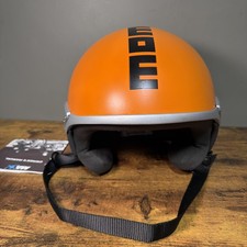 MOMO Design Helmet MONO Matt Orange/Black, Size Large picture