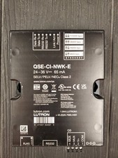Lutron QSE-CI-NWK-E QS Ethernet Interface Module RS232 RJ45 picture