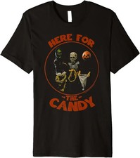 Halloween 3 Silver Shamrock Masks Here For The Candy Premium T-Shirt picture