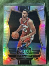 2016-17 BEN SIMMONS Panini Select SILVER RC 💩 💩 💩 picture