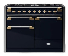 AGA Elise Series AEL481DFABBLK48 Inch Freestanding Dual picture