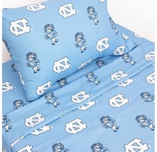 Full Sz, Everything Comfy North Carolina Tar Heels 4 Piece Set, College Covers picture