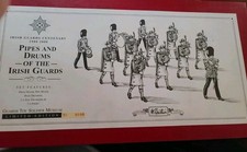 Britains 00316 ULTRA RARE Lim Ed 90/1500 Pipes Drums Irish Guard NIB MINT W/COA picture