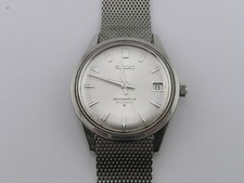 Seiko Seikomatic-R Watch 30 Jewels 8305-8030 w/ Date & Band Working 1960's picture