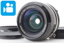 🎦VIDEO👀 W/ HN-1 Hood ✨MINT✨ Nikon Nikkor-N Auto 24mm f/2.8 non Ai From JAPAN picture