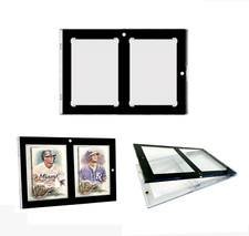 CF 2 Card Magnetic Card Holder Black Border For Sports and Trading Cards - UV picture