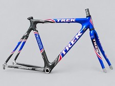 Trek USPS 5200 Carbon Road Bike Frame & Fork - 56cm - 2003 - Made In The USA picture