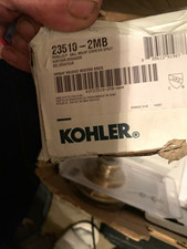 KOHLER Components K-23510-2MB Centerset 4in Lever Low Arc Brushed Brass picture