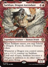 Sarkhan, Dragon Ascendant (0302) (Showcase) R EN 302 MTG Card Tarkir: Drag... NM picture
