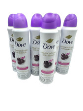 6X Dove Advanced Care Antiperspirant Dry Spray 3.8 oz Acai Berry Lotus Flower picture