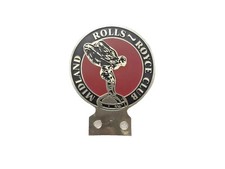 Badge Logo For Vintage Rolls Royce Car Midland Club Front Grill Metal Hi-Quality picture