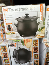 Toastmaster Halloween Cauldron 4 Qt Slow Cooker Black, SHIPS SAME DAY picture