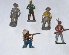 Vintage Britain's Wild West Cowboys and Indians 6 Figures picture