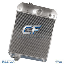 2485B283 4 Row Aluminum Radiator for Perkins 1006-6T Stationary OEM# 2485B283 picture