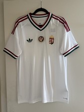 Hungary Adidas 2026 Away Soccer Football Jersey Shirt Kit JZ6987 NWT Large ^^ picture