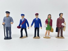 LGB Figures- Three Train Workers, Two Traveling Business People picture