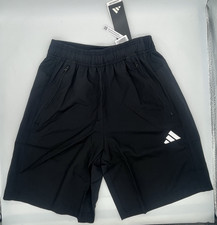 Adidas Train Essentials Men's Woven Shorts Black White XS 9