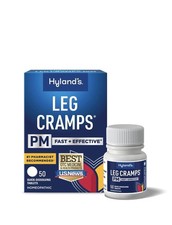 Hyland's Leg Cramps Pm Tablets Natural Relief For Leg Foot Cramps 50 Count picture