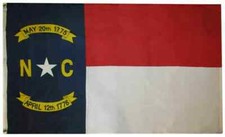 State of NC North Carolina Premium 3x5 3'x5' Woven Poly Nylon Flag Banner picture