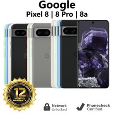 Google Pixel 8 | 8 Pro | 8a - 128GB | 256GB - Unlocked T-Mobile AT&T - Good picture