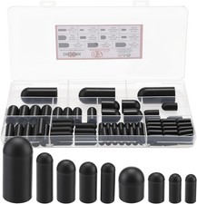 87 Piece Vacuum Cap Assortment Kit Silicone Hose End Plugs 11 Sizes Automotive R picture