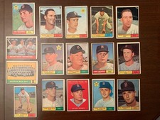 1961 Topps MLB BASEBALL Carl Yastrzemski #287 Card RC Star+Boston Red Sox (16)￼ picture