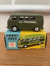 Corgi 356 Volkswagen US Personnel Bus In Original Box EXCELLENT  picture