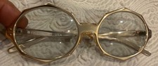 Vintage Renauld USA Gold Frame React-A-Matic Octagon Frames Glasses Eyewear New picture