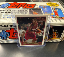 2003-04 Topps NBA Basketball Complete Set LeBron James RC Rookie 221 D Wade Melo picture
