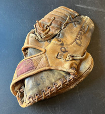Airex Vintage Baseball Glove Pro Model FG-600 Genuine Cowhide Leather Mitt Laced picture