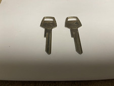 (2) NOS MOPAR D1759L 1956-66 DODGE PLYMOUTH FORWARD LOOK IGNITION KEY BLANKS picture