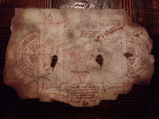The Goonies REAL CANVAS Map Gloss Finished Giclee Art Print picture