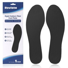 1 Pair Carbon Fiber Insole Turf Toe Rigid Insert Men 12-12.5 W 13-13.5 FROM USA picture