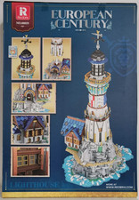 Reobrix European Century Medieval Lighthouse Building Block Kit 3228Pcs 66028 picture