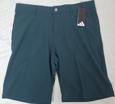adidas Men's Ultimate365 10-Inch Golf Shorts Size 34 Aurora Ivy Green ADVS19R722 picture